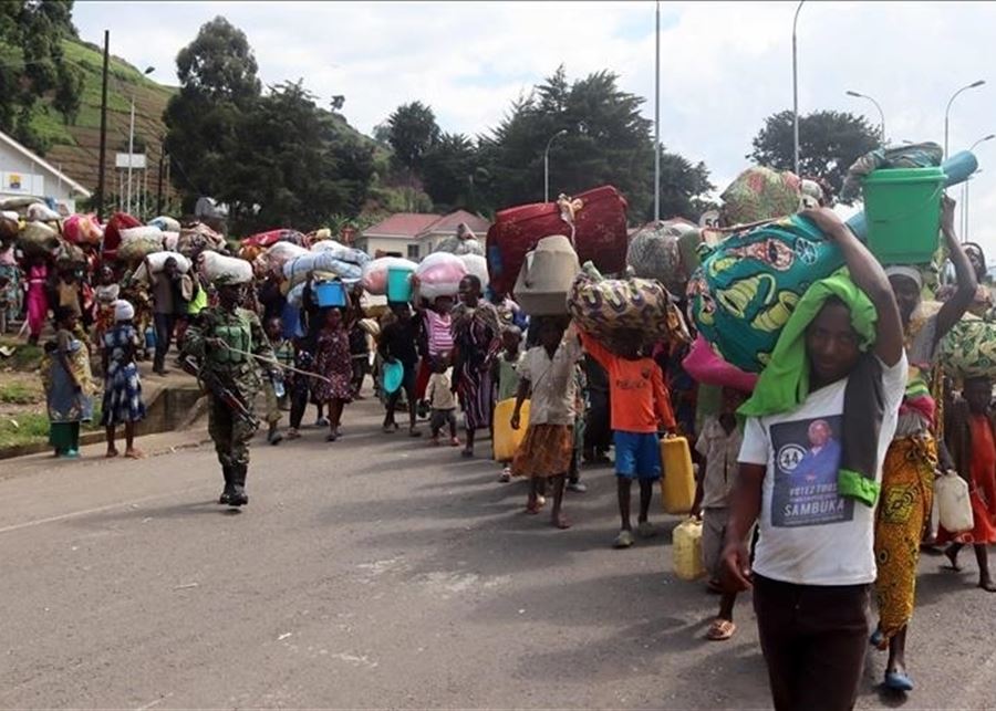 الكونغو: نزوح 100 ألف شخص من شرق البلاد بسبب المعارك